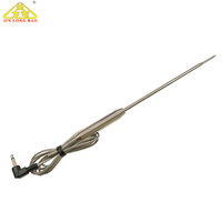 Sonde thermocouple RTD PT100 à prix d'usine avec fil de connexion haute température et filetage M8 pour la mesure de la température de la viande
