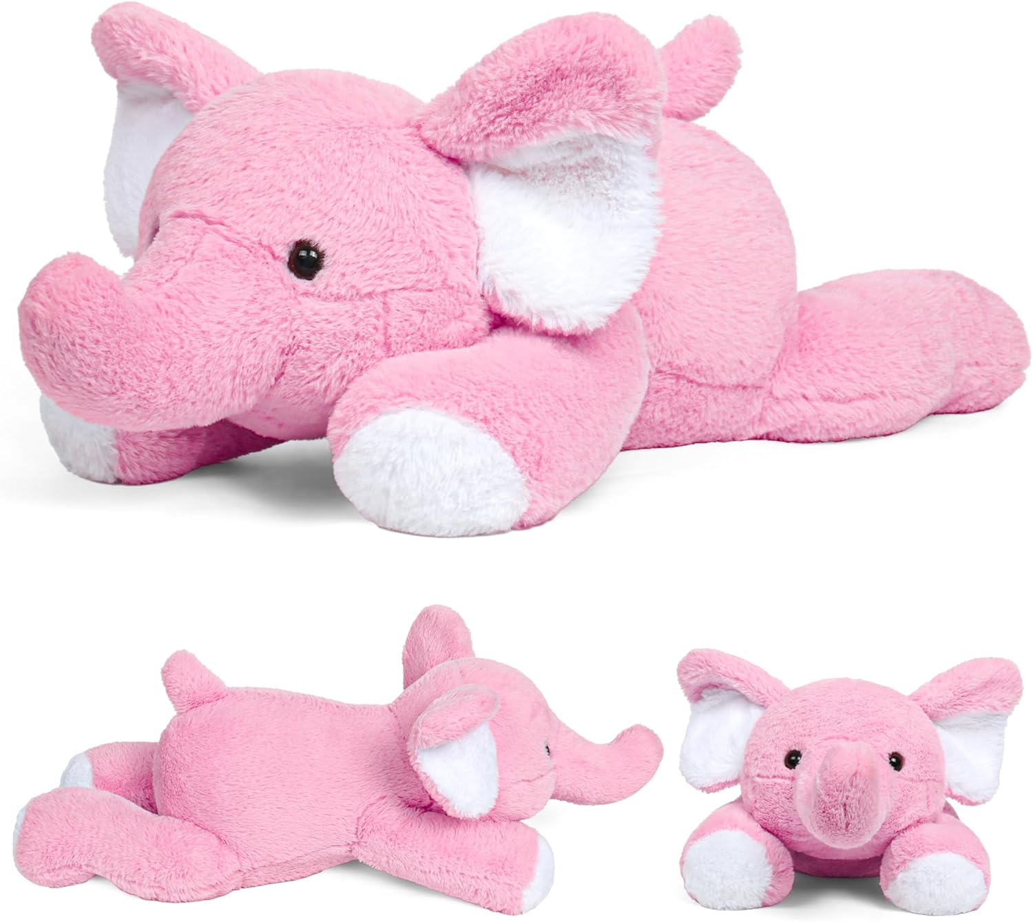 Weighted elephant-pink