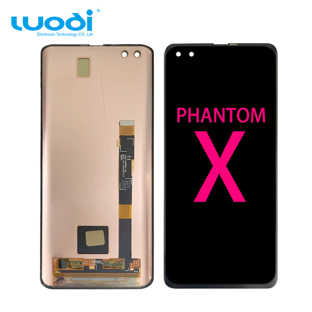 Pour Tecno Phantom X AC8 Couvercle Arrière De La Batterie D'origine Orange
