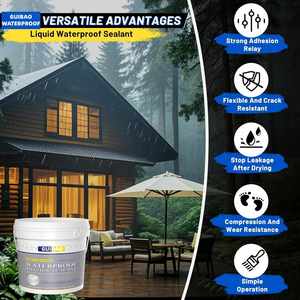 Invisible Waterproof Sealant Coating Agent Eco-Friendly Polyurethane High Strength Durable Anti-Leakage Repairing Transparent - Product Image 4
