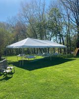 Carpa Gazebo Modular de Aluminio Clásica de 10x30 pies, para las Cuatro Estaciones, con Techo Resistente, Ideal para Bodas, Fiestas y Eventos