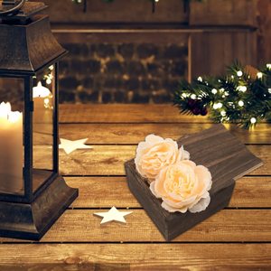 Фабричная оптовая продажа дешевая цена небольшая деревянная Подарочная коробка для хранения ювелирных изделий квадратная деревянная коробка для украшений Подарочная коробка с раздвижной крышкой - Product Image 6