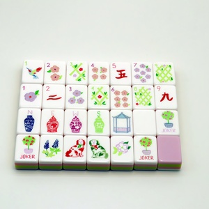 Juego de Mahjong Americano de Lujo Personalizado, Superficies de Acrílico de Cuatro Niveles, 160 Fichas de Juego, Ecológico y Duradero - Product Image 3