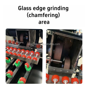 Nhà Máy Giá Thủy Tinh Nhỏ Máy Móc Chế Biến Của Nhãn Hiệu Kính Viền Mài Và Phim Loại Bỏ Máy Để Bán - Product Image 3