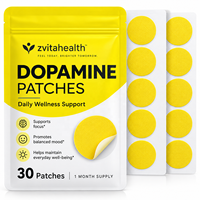 ZILI OEM Fabricant de patchs transdermiques de dopamine à marque privée, couleur personnalisée, faible MOQ, autocollants pour l'humeur et la concentration, approvisionnement en gros