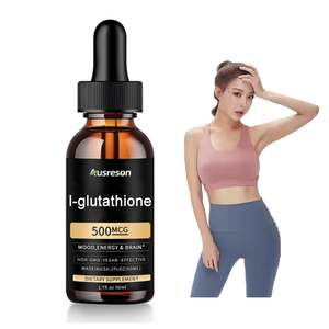 Липосомальный L-глутатион в жидких каплях Ausreson: добавка для детоксикации печени и поддержки иммунитета - Product Image 1