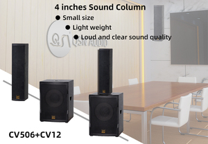 Cv506 chuyên nghiệp hoạt động loa Powered Cột loa dòng mảng Hệ thống loa - Product Image 3