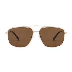 Unisex Pilot <b>Sunglasses</b> Rectangle Metal <b>Frame</b> Green Lens 100% UV Protection Outdoor Activities Adult - Product Image 6