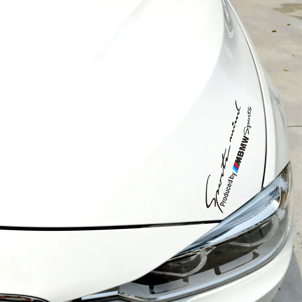 Aangepaste Logo Print Waterdicht Verwijderbare Lijm Vinyl Bumper Venster Autos Voertuig Auto Stickers