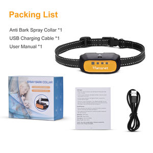 Individuelles Logo Wiederaufladbares 2-in-1 Fernbedienungs-Antibell-Trainingshalsband SP13 mit Schockfreien Ton- und Sprühmodi Wasserdicht IPX5 - Product Image 6