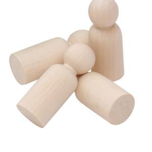 <strong>Wood</strong> Organic Sensory Toy DIY Peg Doll <strong>for</strong> <strong>Home</strong> <strong>Decoration</strong> - Product Image 3