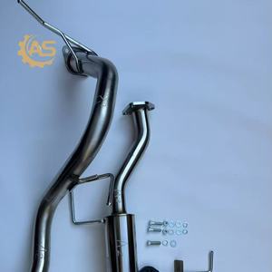 Aosu 2023 Mitsubishi <span class=keywords><strong>Nex</strong></span> Triton 2,4 4N16 Twin-Turbo 2.4L Turbo <span class=keywords><strong>Dual</strong></span> tubo de escape de acero inoxidable 1,5mm de espesor acabado liso - Product Image 5