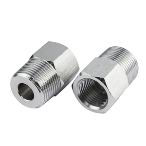 Stainless Steel Male And Female Threaded Fittings 18 1 Din Standard Pipe Caliber Reducer For Water Pipe Connection - Product Image 1