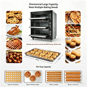 <span class=keywords><strong>Forno</strong></span> Elettrico Industriale <span class=keywords><strong>per</strong></span> <span class=keywords><strong>Pizza</strong></span> a Convezione, <span class=keywords><strong>Forno</strong></span> da Banco di Grande Capacità <span class=keywords><strong>per</strong></span> Cucine Commerciali - Product Image 4