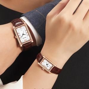 Wlisth S523 Orologio da Polso di Lusso alla Moda per Uomo e Donna, Alta Qualità, Quadrante Quadrato con Diamanti, Movimento al Quarzo per Coppie - Product Image 6