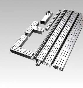 Canal de drenaje personalizable de acero inoxidable 304 – Accesorios de alta calidad y estilo robusto - Product Image 1