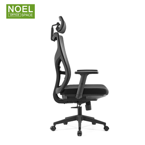 Respaldo alto Ergonómico Gerente de malla de oficina Reposabrazos ajustable Silla ejecutiva de lujo - Product Image 3