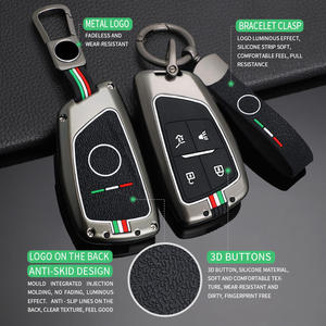 เคสกุญแจรถยนต์โลหะผสมสังกะสีสำหรับ GMC Yukon สำหรับ Chevrolet Tahoe Suburban สำหรับ Buick ENVISION S Plus Avenir 2020 2021 2022 2023 - Product Image 2