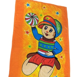 ผ้าขนหนูอาบน้ำสีพื้น ผ้าด็อบบี้ 100% ผ้าฝ้าย แห้งเร็ว สำหรับใช้ในบ้าน - Product Image 1