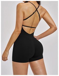 <span class=keywords><strong>Tuta</strong></span> <span class=keywords><strong>Corta</strong></span> da Donna, Body a Maniche Lunghe, <span class=keywords><strong>Jumpsuit</strong></span> Crop per Donne - Product Image 3