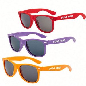 Lunettes de soleil personnalisées avec logo, en plastique recyclé, polarisées, avec protection UV à 100 %, fabriquées en usine, monture personnalisée - Product Image 5