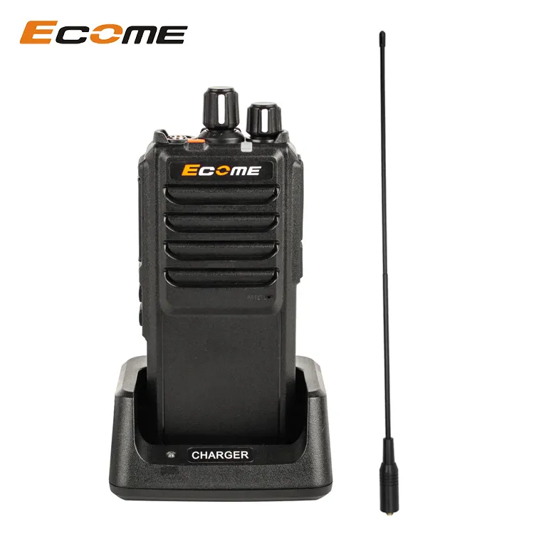 Ecome ET-600 Beste 25 Watt Airsoft Beveiliging 5 Km Lange Afstand Uhf Walkie Talkie Vhf Big Ham Tactische Communicatie 2-weg Radio