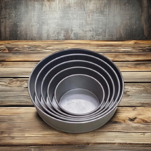 พิมพ์เค้กทรงกลมอะลูมิเนียมเหล็ก Z42 คุณภาพพรีเมียม เป็นมิตรกับสิ่งแวดล้อม ใช้กับเครื่องล้างจานได้ ปรับแต่งขนาดและโลโก้ได้ - Product Image 4