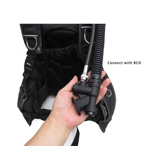 สายส่งน้ำแรงดันต่ำสำหรับดำน้ำแบบสกูบา BC, แรงดันสูงสุด 350 PSI, เชื่อมต่อ BCD กับขั้นตอนแรก - Product Image 2