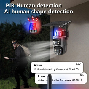 Rscamtom Ubox 6MP Ống Kính Kép Hai-Cách Âm Thanh Còi Báo Động Phát Hiện Con Người Báo Động 4G/Wifi Năng Lượng Mặt Trời Powered Ngoài Trời PTZ An Ninh Máy Ảnh - Product Image 6