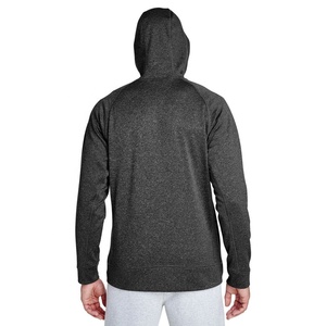 Sweat à capuche zippé personnalisé avec logo, produit très vendu, sweat à capuche en polaire épais à fermeture éclair intégrale, sweats à capuche sport décontractés de haute qualité - Product Image 5