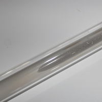 Source de lumière de tube de quartz 2000W 1400W 1800W lampe aux halogénures métalliques UV 220mm 8.75 pouces pour imprimantes