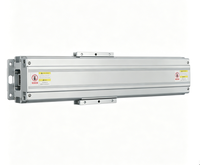 Module linéaire à billes Khmos HYS170 pour commande de mouvement de tour de fraisage CNC industriel, construction en acier et roulement en aluminium