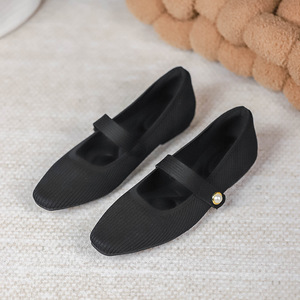 Ballerine Mary Jane da <span class=keywords><strong>Donna</strong></span> con Suola in <span class=keywords><strong>Memory</strong></span> Foam, <span class=keywords><strong>Scarpe</strong></span> Piatte Eleganti e Casual per Ufficio, Lavoro, Viaggi e Passeggiate - Product Image 4