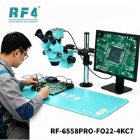 Support de microscope universel RF4 FO22, bras réglable et coulissant pour réparation de téléphones portables et inspection de circuits imprimés