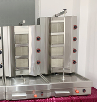 Machine à Shawarma commerciale, machine à kebab automatique électrique, Kebab Doner, Machines à barbecue en acier inoxydable