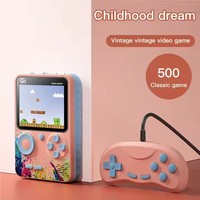 Console de jeu G5 Mini Arcade Classic Handheld 500 en 1 Pc Tv Video Game Players for 2 Player Games