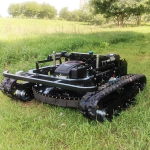 550mm Remote-controlled Lawn Mowe Home Use 7.5HP Automatic <b>Mini</b> Gasoline Remote Control Slope Mower CR-550 <b>Robot</b> Lawn Mower - Product Image 6