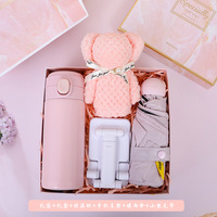 Coffret Cadeau Créatif en Verre Minimaliste Moderne Pratique, Souvenir Anniversaire Haut de Gamme, Idéal pour Filles, Amies, Meilleures Amies, Qixi