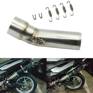 Tubo de Enlace Medio para Silenciador de Escape de Motocicleta de 51 mm para <span class=keywords><strong>BMW</strong></span> F <span class=keywords><strong>650</strong></span> <span class=keywords><strong>GS</strong></span> 08-12, F 700 <span class=keywords><strong>GS</strong></span> 13-17, F800GS 08-17, F 800 <span class=keywords><strong>GS</strong></span> ADV 13-17 - Product Image 2