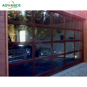 <span class=keywords><strong>Porte</strong></span> de <span class=keywords><strong>garage</strong></span> sectionnelle en verre moderne, idéale pour les maisons et les entreprises contemporaines, avec des options personnalisables pour un design amélioré - Product Image 2