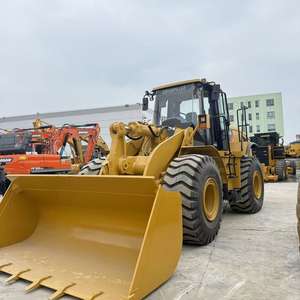 Cargadora de Ruedas Usada Caterpillar CAT966H Japonesa en Excelentes Condiciones, 17 Toneladas, Maquinaria de Construcción con Motor - Product Image 6