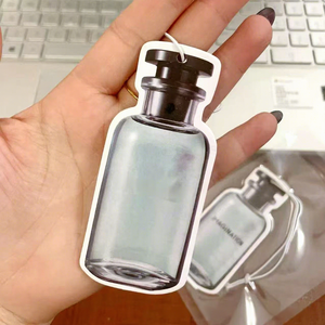 Flacon de parfum solide de marque de luxe, pendentif diffuseur de parfum pour voiture |   Désodorisant d'aromathérapie écologique et longue durée - Product Image 3