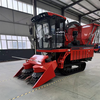 Moissonneuse-broyeuse à disques mini sur chenilles haute performance, automotrice, pour ensilage et fourrage, idéale pour les petites exploitations agricoles