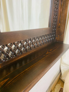 Customize luxurious handcrafted arabesque <strong>moroccan</strong> <strong>mirror</strong> 62.5x42.5cm Boho Furniture - Product Image 6