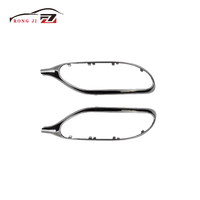 Accessoires d'auto bon marché, garniture de pare-chocs arrière argent Chrome pour Mercedes Benz classe S W222 2228853000 2018 2019 2020