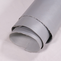 Tissu ignifuge Résistant au feu Gel de silice résistant à la chaleur Tressé Roving Tissu en fibre de verre Tissu en fibre de verre revêtu de silicone