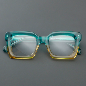 Montatura per Occhiali MS YL882285 di Alta Qualità in Acetato Colorato per Donna, con Protezione dalla Luce Blu e Design a Splicing - Product Image 3