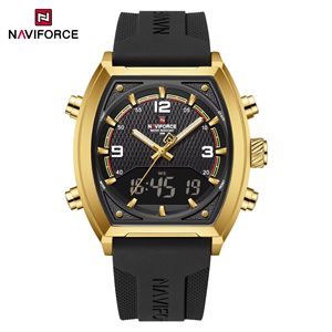 นาฬิกาข้อมือดิจิตอล NAVIFORCE 9242 รุ่นสปอร์ต จอแสดงผล LED สี่เหลี่ยม สายซิลิโคน รับผลิตแบบ OEM ODM - Product Image 5