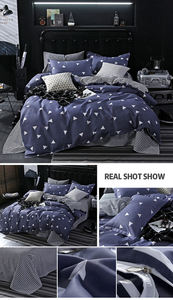 Set Seprai Set Tempat Tidur Desain Murah Set Seprai 3 Buah - Product Image 4