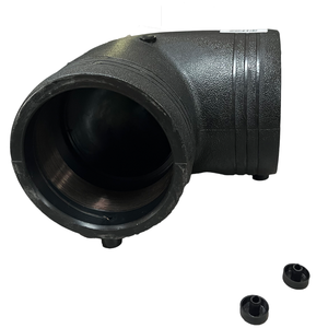 Đen HDPE electrofusion phụ kiện đường Ống kỹ thuật cấp ống Coupler phụ kiện - Product Image 2